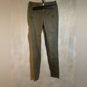 Women’s Guess Green High Waisted skinny jeans Pants Size 25